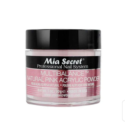 MULTIBALANCE  NATURAL PINK  ACRYLIC POWDER.