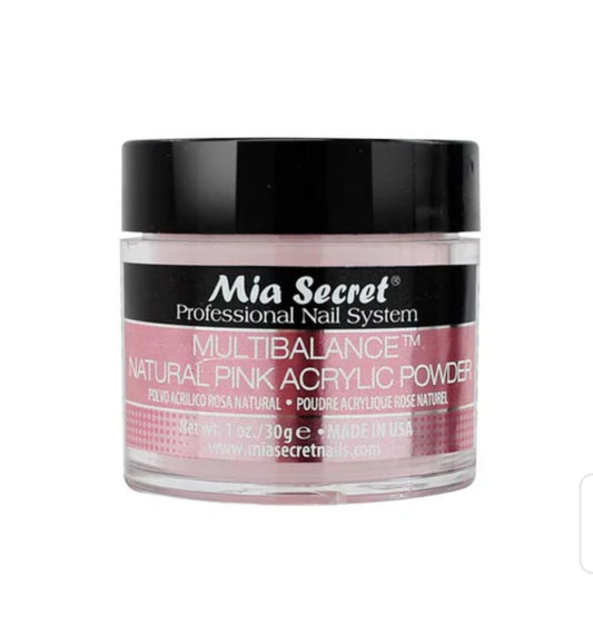 MULTIBALANCE  NATURAL PINK  ACRYLIC POWDER.