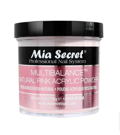 MULTIBALANCE  NATURAL PINK  ACRYLIC POWDER.