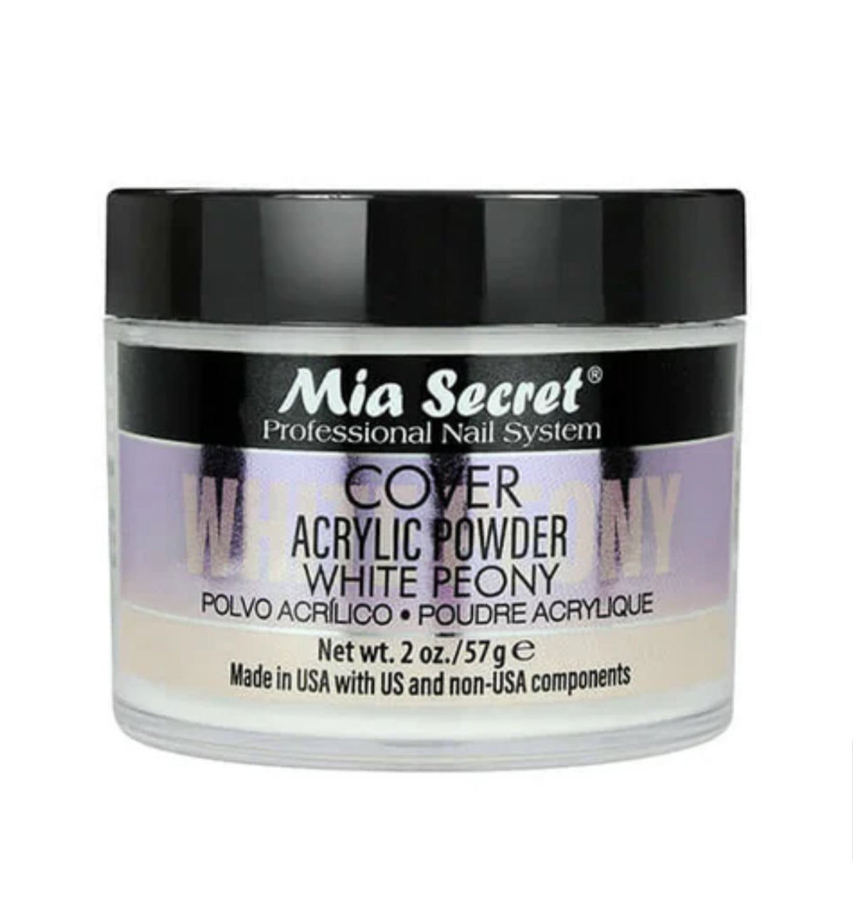 Cover White Peony Acrylic Powder.