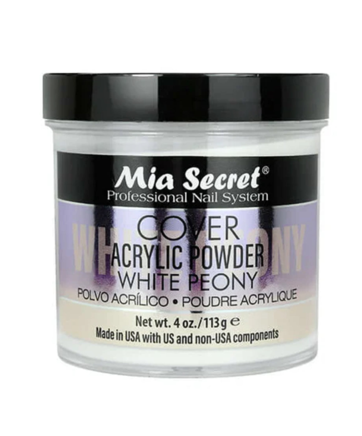 Cover White Peony Acrylic Powder.