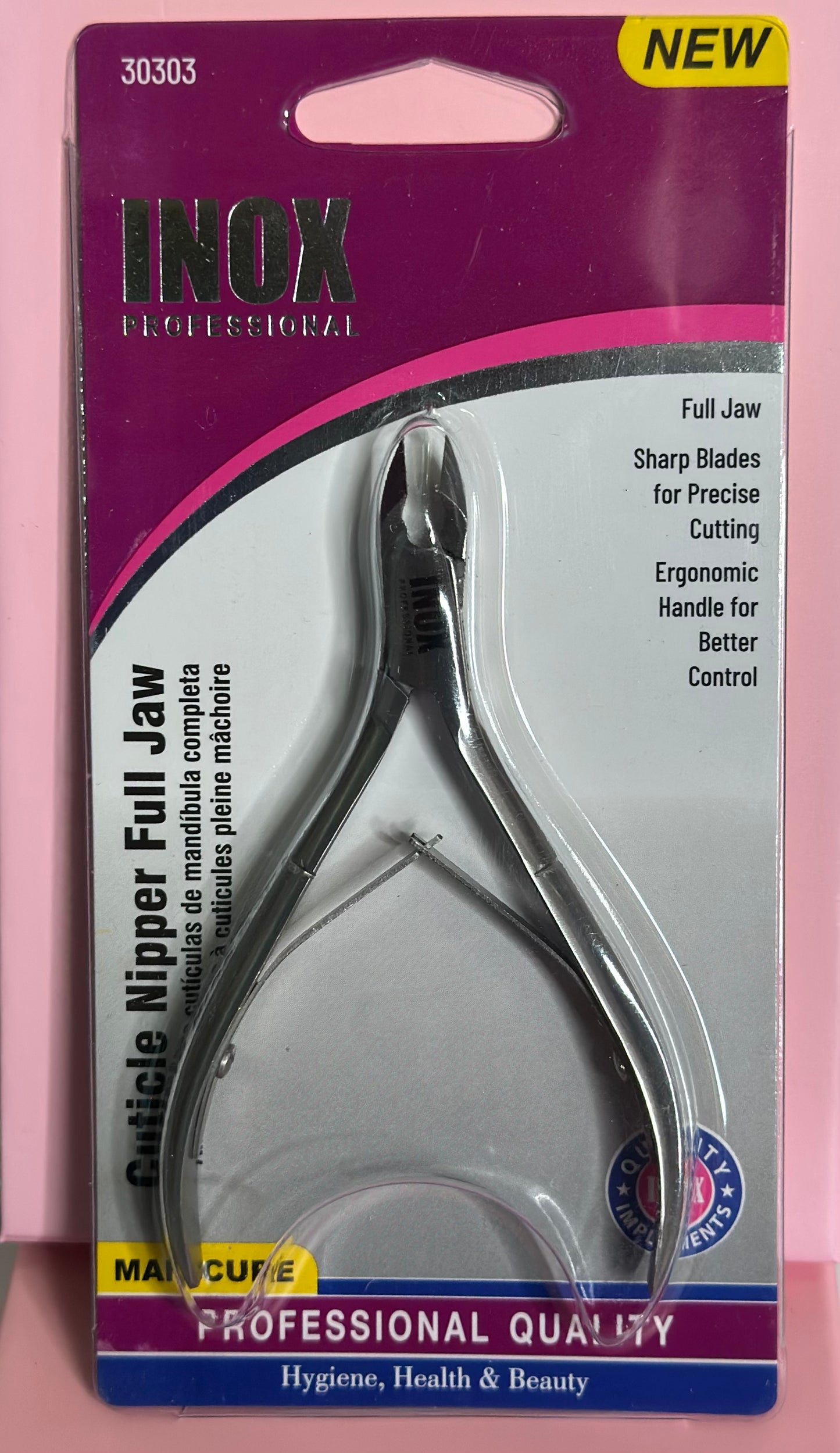Cuticle nipper full jaw