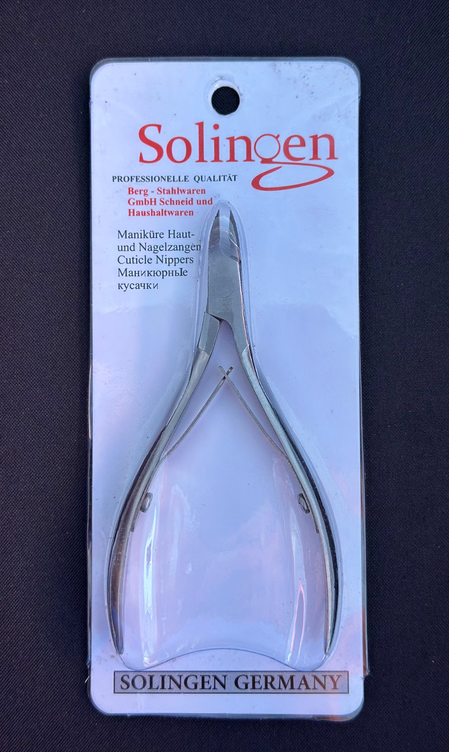 Solingen Cuticle Nippers.