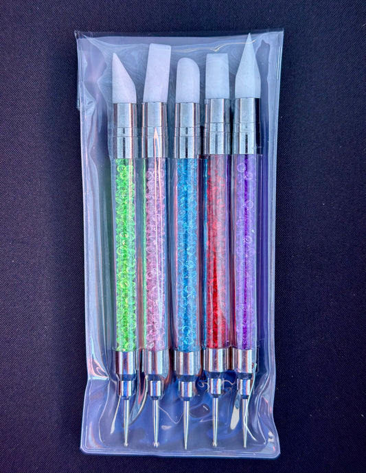 Silicone Tool for Nail Art Set.