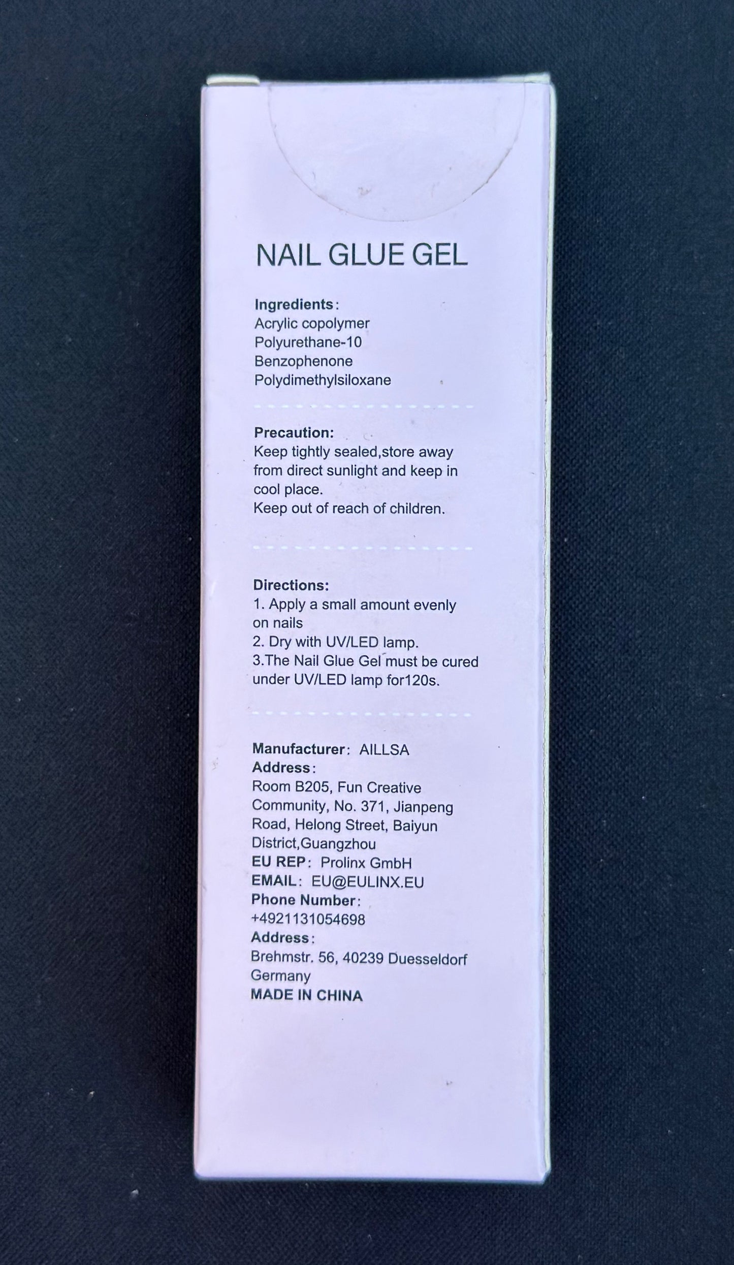 aiusa NAIL GLUE GEL.