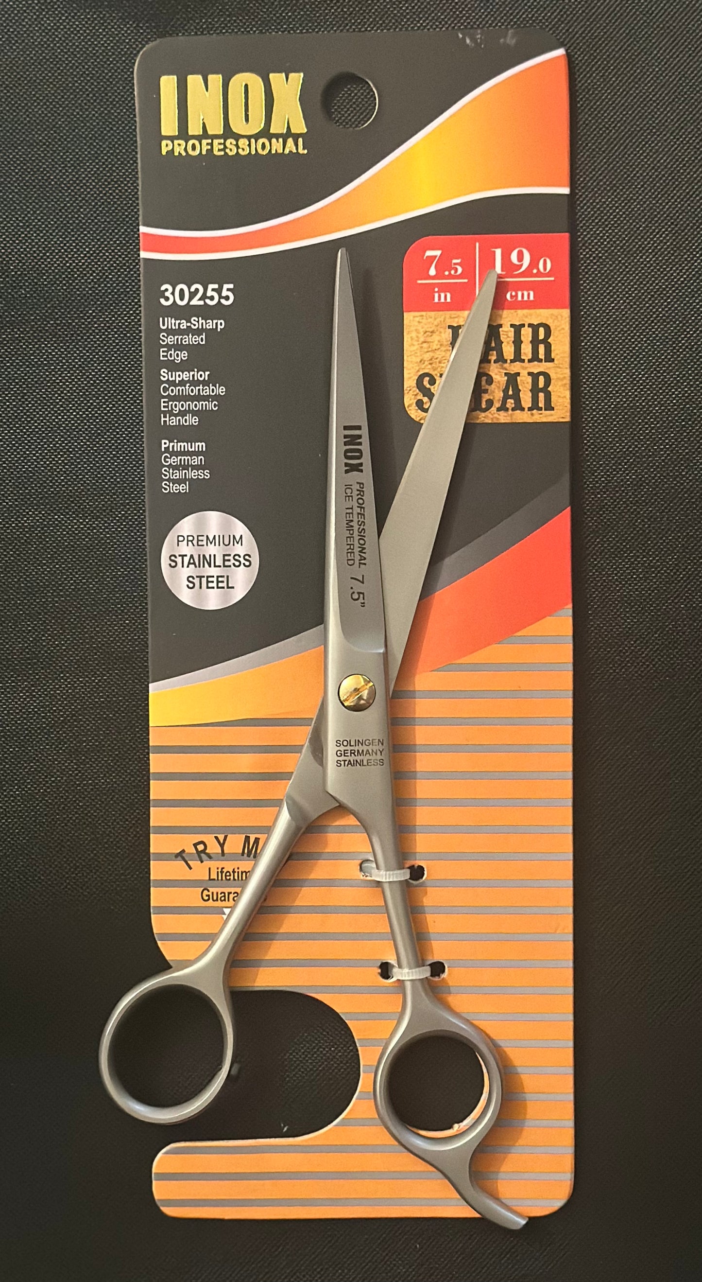 HAIR SHEAR 7.5 SOLINGEN GERMANY.