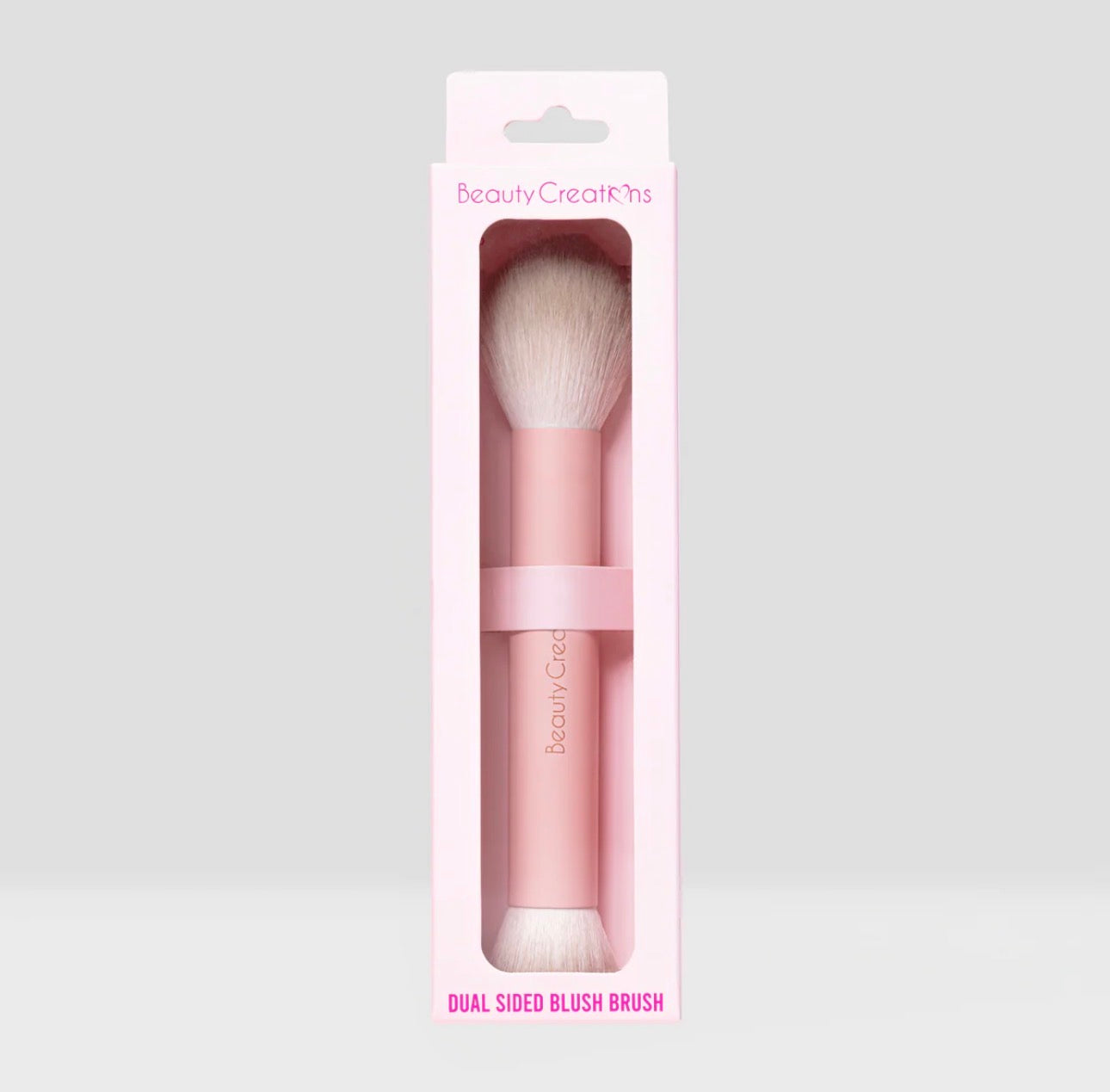 DUAL SIDED BLUSH BRUSH.