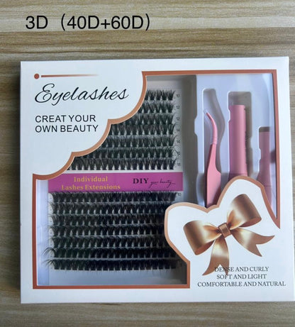 DIY  FASHION EYELASH.