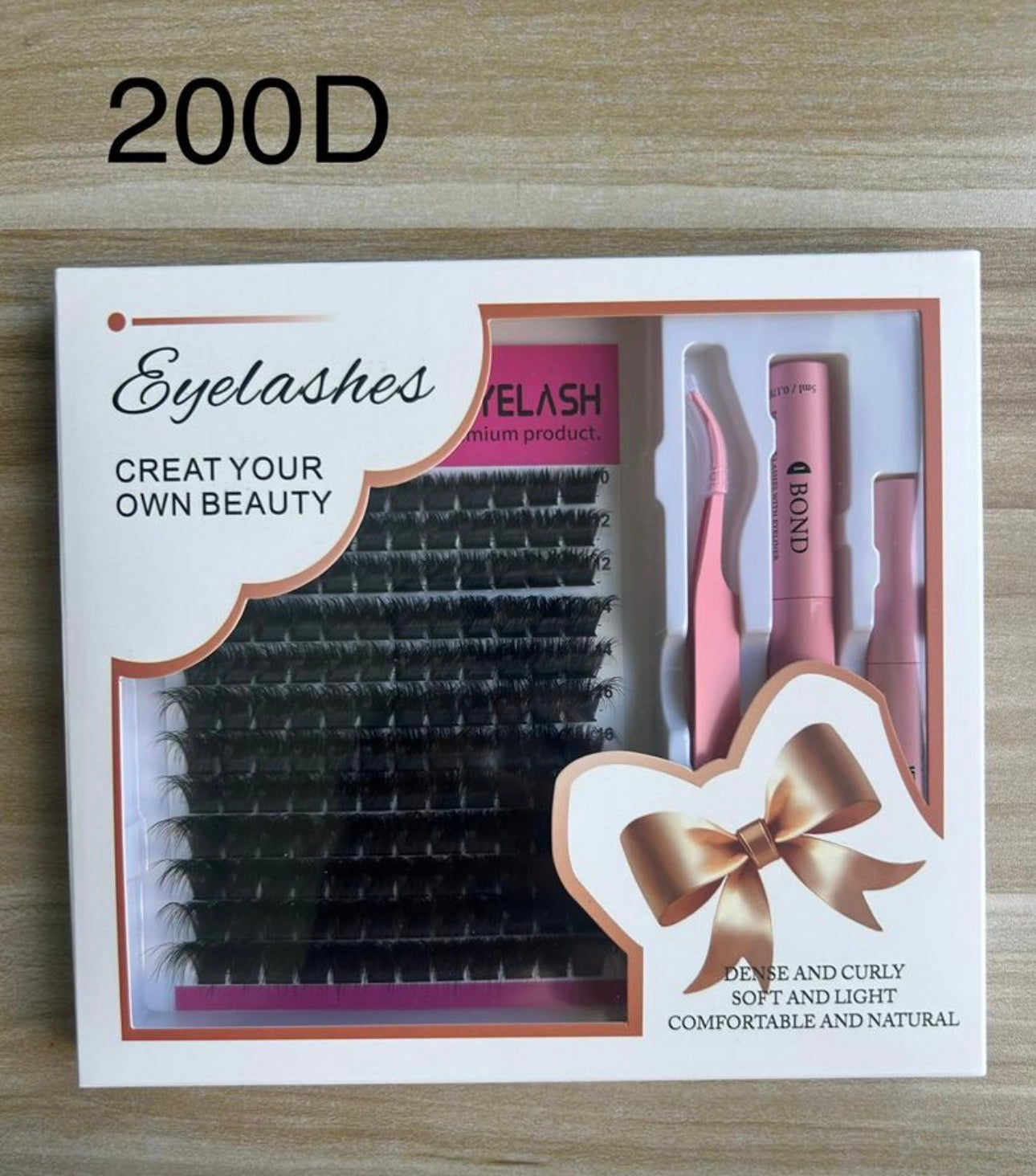 DIY  FASHION EYELASH.