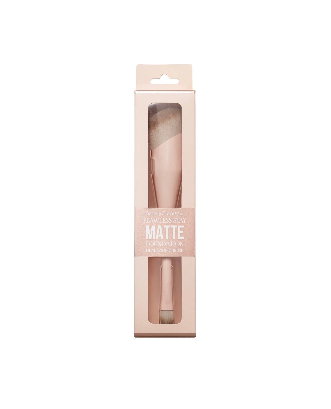 FLAWLESS STAY MATTE DUAL ENDED FOUNDATION BRUSH.