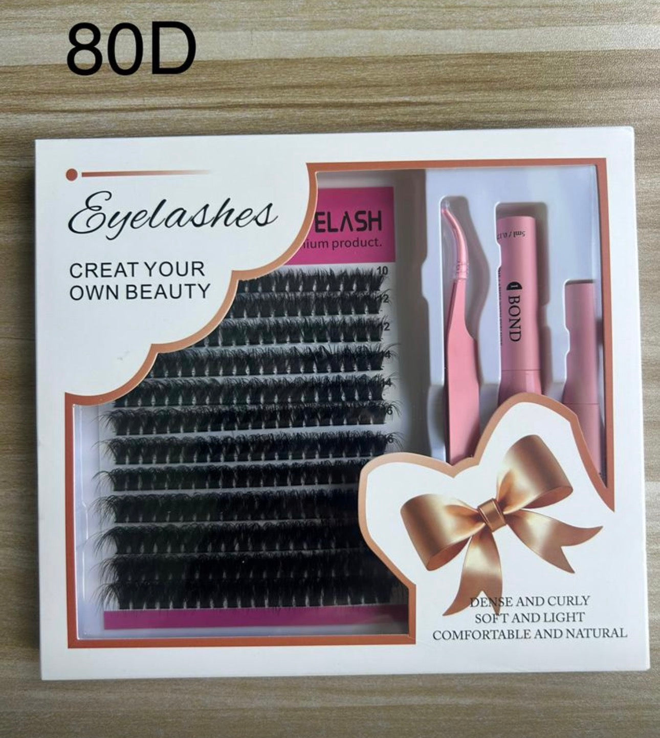 DIY  FASHION EYELASH.