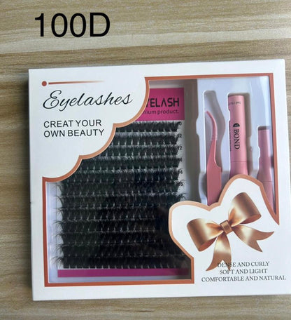 DIY  FASHION EYELASH.